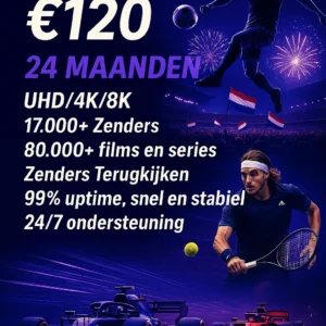 4K IPTV 24 Maanden