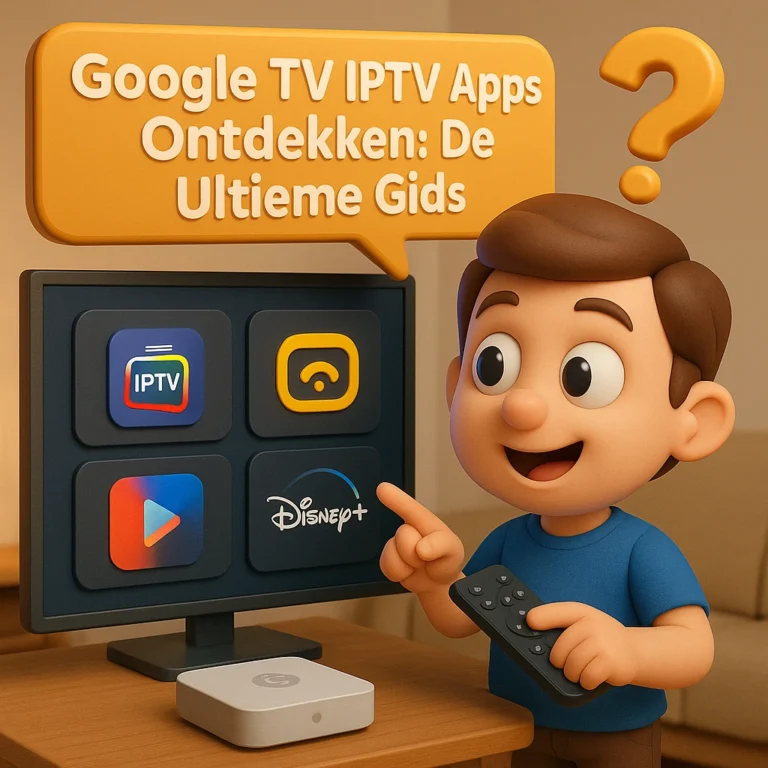 Google TV IPTV Apps Ontdekken: De Ultieme Gids