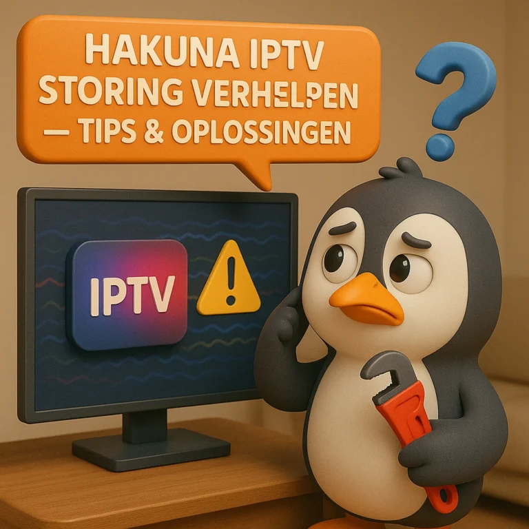 Hakuna IPTV Storing Verhelpen – Tips & Oplossingen